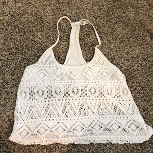 Aeropostale Lace Crop Top.